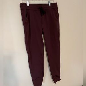 Maroon Sweat Pants
